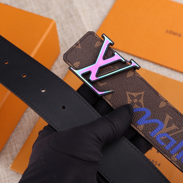 激安ルイヴィトンベルト角部分ディテール